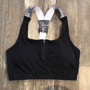 Gymshark Black Low-Impact Sports Bra